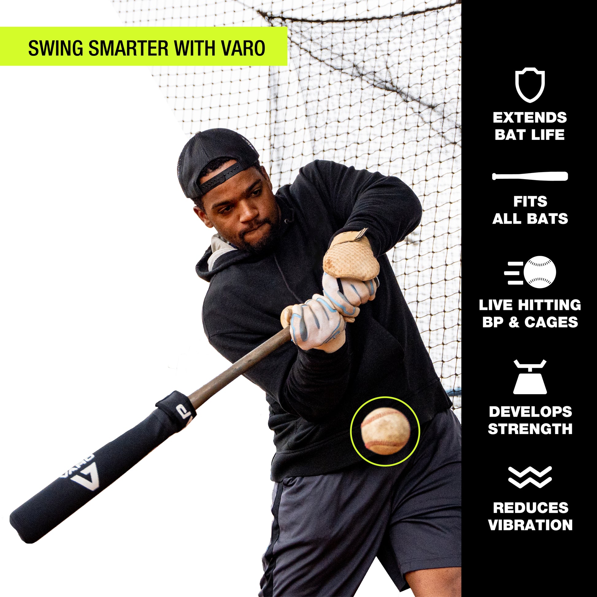 Varo Hittable Training Sleeve and Bat Protector